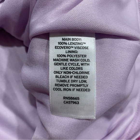 BP Halter Midi Dress Purple Pink Diagonal Ombre Stripe - Size Small - Picture 8 of 8